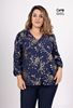 Immagine di CURVY GIRL ELEGANT BLOUSE WITH GOLD LEAF